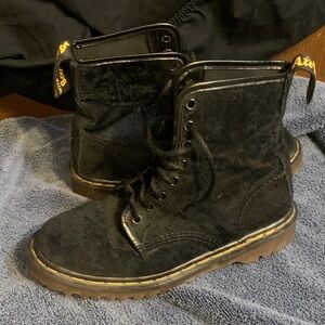 Dr. Martens Black Combat Boots